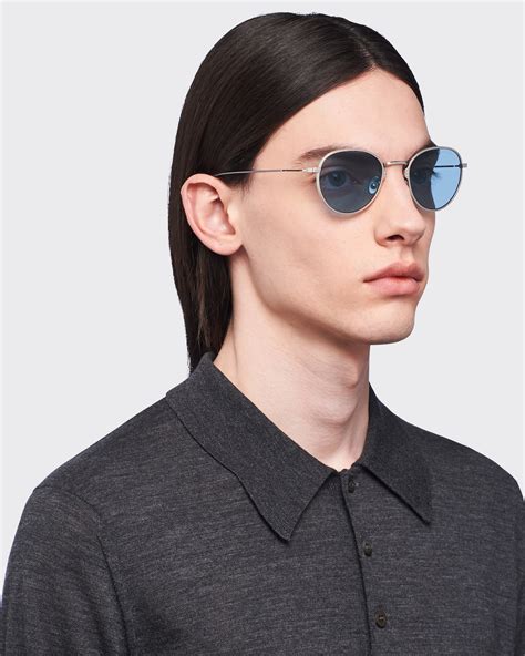 prada spr 12qs sunglasses|Blue Lenses Prada Runway Sunglasses .